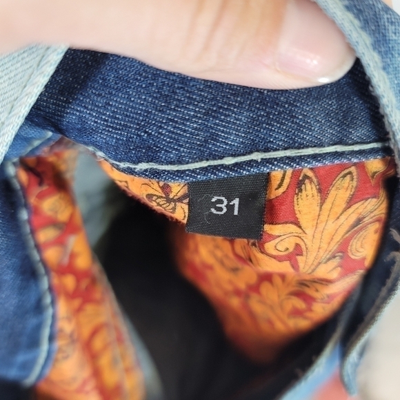 Denis Simachev Boiled Denim Jeans, sz 31 - Picture 14 of 14